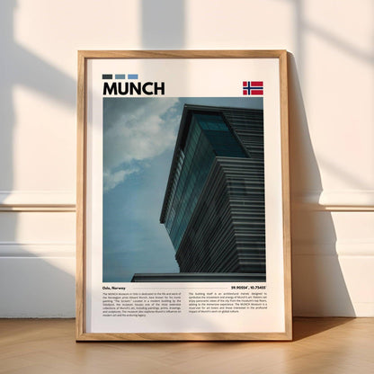 Munch Museum Oslo photography poster