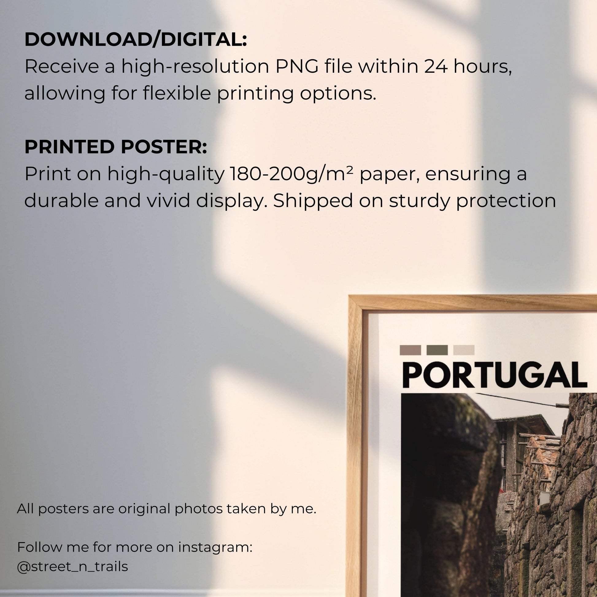 High-resolution image of a Portuguese old town, showcasing historic architecture and cultural charm in vibrant detail, ideal for lovers of classic European decor.