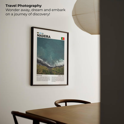 High-quality photography of Madeira’s iconic cliffs, showcasing their natural beauty and wild charm, perfect for adding a scenic coastal touch to your home.