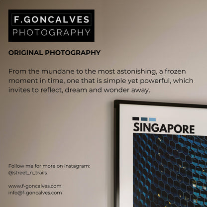 High-quality photography of Singapore’s architectural highlights, including its famous futuristic designs and historic structures, ideal for travel decor.