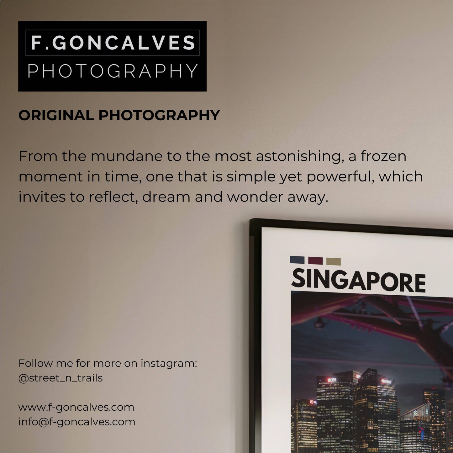 Iconic Singapore cityscape with striking architecture, photographed with a focus on modernity and cultural charm for urban wall art enthusiasts.