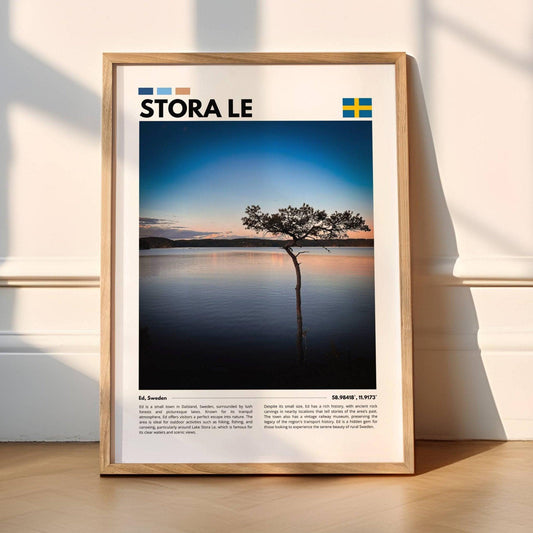 Original Stora Le Lake photography art